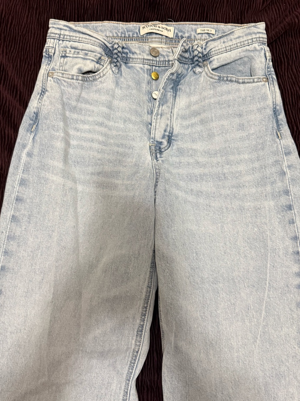 Scotch & Soda Wide Leg Jeans